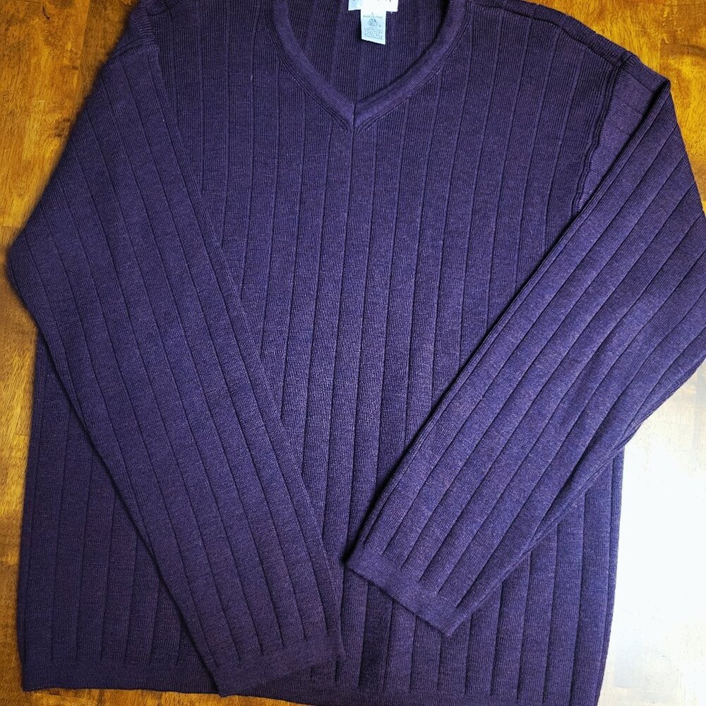Alfani ~ Sz L ~ Italian Wool Sweater ~ NWOT
